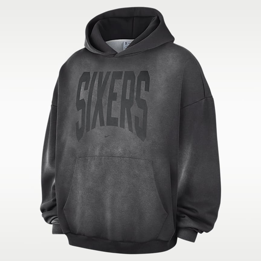 76ers NBA バスケットボール パーカー フーディナイキ サイズL Philadelphia 76ers Big Kids' Nike Basketball Hoodie. Nike.com